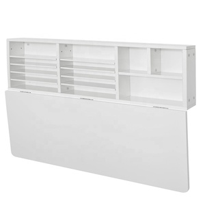 Special Design Folding <strong>Wall</strong> Mounting <strong>Desk</strong> <strong>Wall</strong> Mounted Folding <strong>Desk</strong> Space Saving Mounted <strong>Foldable</strong> <strong>Desk</strong> with Many Shelves - Product Image 1