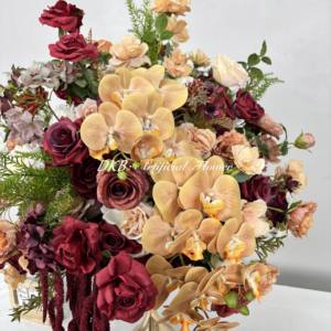 Dkb Venta al por mayor Boda Flor Bola Decoración Arreglo Premium Artificial Multi Colores Flor Bola Decoraciones - Product Image 4