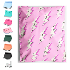 Sac d'expédition écologique en polymaille, <span class=keywords><strong>petit</strong></span> sac d'expédition auto-adhésif, polymaille personnalisé, biodégradable, <span class=keywords><strong>colis</strong></span> postal, sac d'expédition express, pastel - Product Image 1