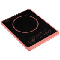 Cuisinière à induction carrée simple, brûleur unique, manuelle, pour camping-car, compatible hotpot, portable, économique en énergie