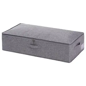Foldable Under Bed Storage Containers with Sturdy Structure for Organizing Clothes
