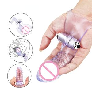 Vibratore a Manicotto per Dita Massaggio Punto G Stimolazione Clitoride Masturbatore Femminile Sex Toys per Donna Sex Shop Prodotti per Adulti - Product Image 2