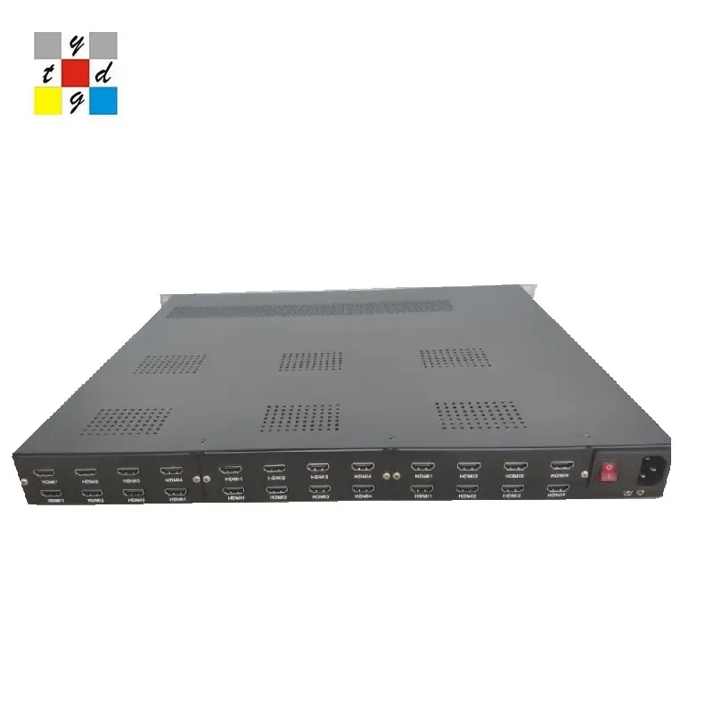 Modulador de codificação digital DVBT/ISDBT de alta qualidade, 24 portas, codificação de vídeo H.264 1080p, 4/8/16 saídas RF, sistema CATV IPTV DVB-C