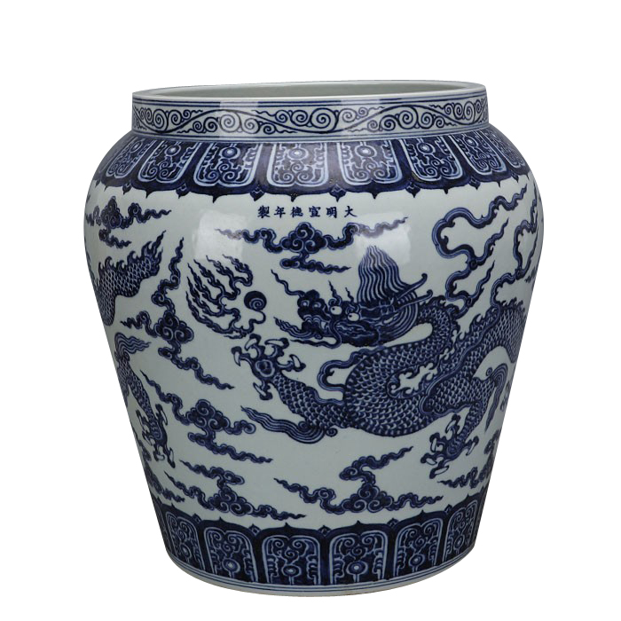 中国花瓶 中国景德鎮製 大花瓶古美術 中国花瓶 中国景德鎮製 大花瓶古美術