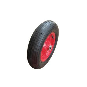 <span class=keywords><strong>Rueda</strong></span> neumática de 16 "3,50-<span class=keywords><strong>8</strong></span>, <span class=keywords><strong>rueda</strong></span> de carretilla a prueba de pinchazos, completa para carrito de jardín/carretilla/Carro/camión de <span class=keywords><strong>remolque</strong></span> - Product Image 3