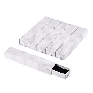 Biểu Tượng Tùy Chỉnh In Ngăn Kéo Hộp Đồ Trang Sức Độc Đáo Bao Bì Hộp Cho Mặt Dây Chuyền Stud Vòng Bông Tai Quà Tặng Trượt Hộp Dập Lá - Product Image 2