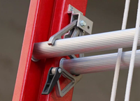 Échelle d'isolation d'extension en fibre de verre pour travaux sur le terrain électrique Certificat CE de sécurité supérieure