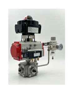 DN50 Hochtemperatur-2-PC-Kugelhahn für den Schiffs gebrauch Elektrische Steuerung Hydraulisch hergestellter Dampf wasser unterstützter Hersteller - Product Image 5