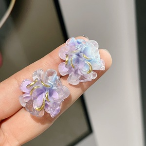 Pendientes de Diamantes con Diseño de Flor, Modernos y Originales para Mujer, Estilo Coreano, Elegantes, Chapados en Oro, para Aniversario, Novedad 2026 - Product Image 5