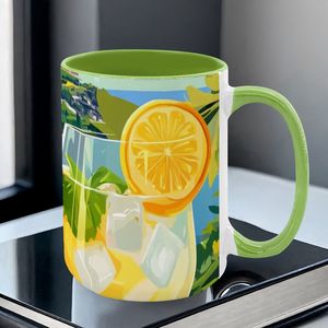 Custom image Large 15oz Colorful <b>Ceramic</b> <b>Mug</b> with Modern Design Dishwasher & Microwave Safe Made in USA PC Material for Promotional Gifts - Product Image 4