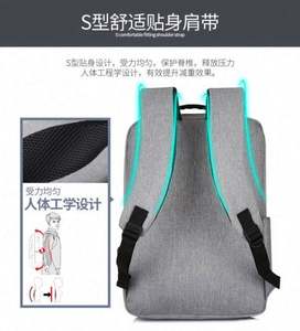 Sac à dos pour ordinateur portable personnalisé, imperméable, antivol, avec port USB, en tissu Oxford, capacité 36-59L, pour affaires et usage quotidien - Product Image 5