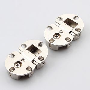 Modern Zinc Alloy Flip Plate <b>Hinges</b> <b>for</b> <b>Cabinets</b> Dining Tables Living Room Home Office & Hotel Use-Conceals Design - Product Image 2