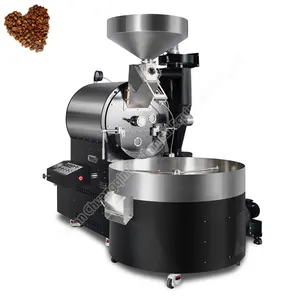 20kg 30kg Filtro de poscombustión de humo ESP 120kg 300kg máquinas tostadoras con softwear y línea de producción tostador de café