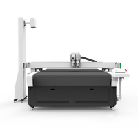 IGOLDENCNC Automatische Leder Voedings- en Snijmachine Oscillerende Mes Snijkop Projector voor Maximale Materiaaluitnaging
