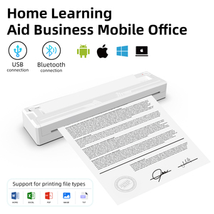 A4เครื่องพิมพ์ความร้อนไร้สายไร้หมึกแบบพกพา58-216มม. HT-M8เป็นมิตรกับสิ่งแวดล้อมสำหรับธุรกิจขนาดเล็ก - Product Image 2