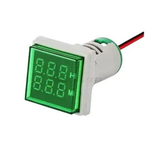 NIN square green waterproof smart digital timer