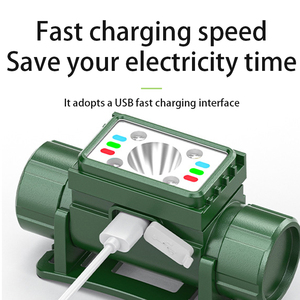 Có thể điều chỉnh công suất cao cảm ứng không thấm nước có thể sạc lại đèn pha cảm biến làm việc <span class=keywords><strong>LED</strong></span> sạc nhẹ đi bộ đường dài đèn pha - Product Image 4