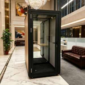 Pod Ufficio Prefabbricato Cabina Vocale Insonorizzata Ufficio In Alluminio Moderno Piccole Cabine Telefoniche Private Cabina Trasportabile con 3 Camere da Letto - Product Image 3