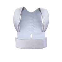 Correcteur de posture orthopédique magnétique en néoprène OEM d'usine, pour correction de la cyphose, thérapie des épaules, attelle dorsale professionnelle