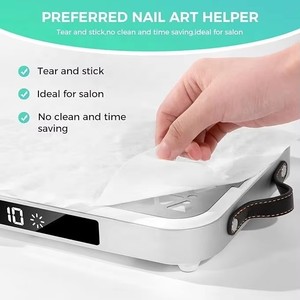 Professional Nail Dust Collector 1600PA Portable 10 Speeds Disposable Filter Papers Matte Lightweight - Product Image 5