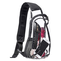 Stadion Goedgekeurd Crossbody Tas Transparant Casual Sling Tassen Voor Vrouwen & Mannen