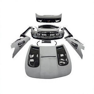 Kit carrosserie large en fibre de carbone FRP pour Mercedes-Benz AMG GT GTC GTS GTR Black Series BS, état neuf - Product Image 2