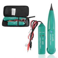 Detector de Líneas Telefónicas y de Red MS6812, Herramienta de Comprobación de Cables, Probador de Cables de Red para Detección de Fallas en Líneas