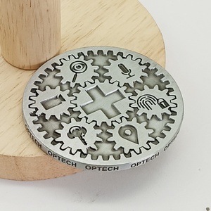 Nhà sản xuất giá rẻ biểu tượng tùy chỉnh kim loại trò chơi <span class=keywords><strong>Token</strong></span> lưu niệm Tiền xu cổ bạc nổi thách thức đồng xu - Product Image 4