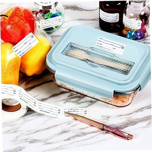 Impression d'autocollants couleur personnalisés 5x2,5 cm, étiquettes alimentaires autocollantes imperméables pour réfrigérateur, classification et date d'expiration, acceptées - Product Image 4