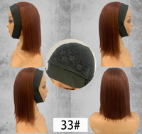 Perruques Bob SDD en cheveux vietnamiens ultra-lisses avec bandeau, vente en gros, sans colle, sans dentelle, noires, 100 % cheveux humains, densité 200 %