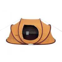 Tente personnalisée pour 2 à 3 personnes basse quantité minimale de commande automatique Moyen-Orient Tente du désert en toile de coton et polyester durable Tente pop-up