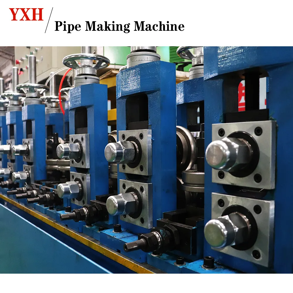 China SS Pipe Production Machine To Making Stainless Steel Tube Equipment