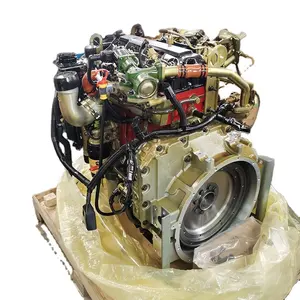 Novo motor diesel de 97KW 2200RPM 2200RPM QSF3.8 para construção com motor de partida elétrico refrigerado a água padrão de emissões Euro 3