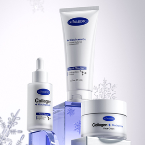 KORMESIC Private <b>Label</b> Collagen Niacinamide Anti Wrinkle Whitening Face Body Skin Care Set Rejuvenating Korean Skin Care Product - Product Image 1