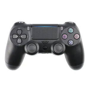 Manette de jeu sans fil BT P4 Vibration Compatible avec P4/P3/PC/Android/Tablet Manette de jeu vidéo Console Gamepad