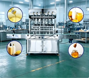 Machine de remplissage automatique de bouteilles d'eau, machine de remplissage automatique de bouteilles en verre, machine de remplissage de sachets de confiture - Product Image 1