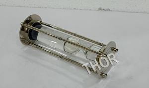 Horloge sablier ronde moderne en verre Base en acier à collectionner avec affichage des minutes pour la décoration de la gestion du temps - Product Image 6