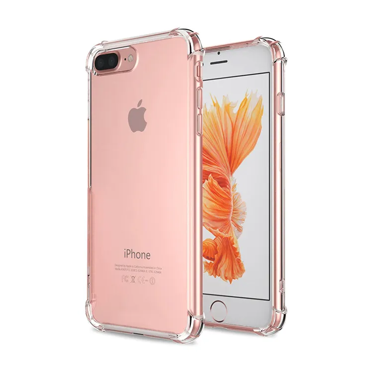 Para iPhone X 11/Xs Xr cojín de aire de absorción de choque de acrílico cristal claro caja del teléfono para iPhone 11 Pro max