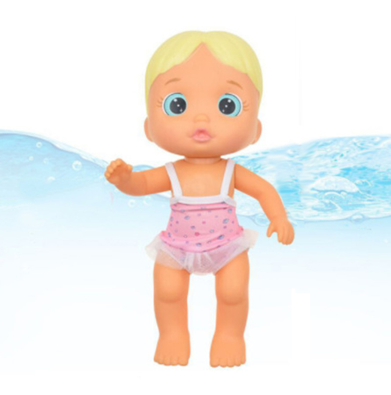 Muñeca Nadadora Pesoncarl Con Brazos Móviles – Bebé Impermeable De PVC Para Bañera Y Piscina, Ideal Para Juego Acuático