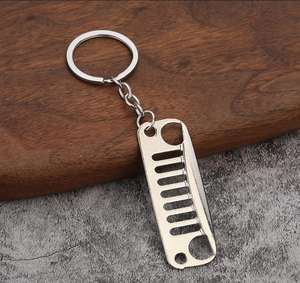 Portachiavi dello sterzo dell'automobile da corsa della griglia del paraurti anteriore dell'auto - Product Image 2