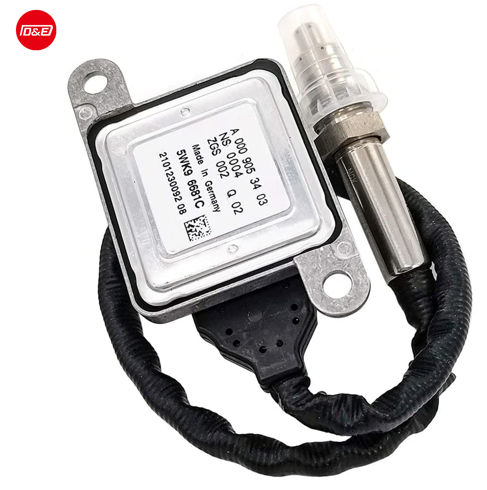 A0009053403 Nox Sensor Continental no. 5WK9 6681D для грузовика Benz, азотный кислородный датчик 12 В