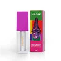 Fard à paupières liquide quatre couleurs, poudre scintillante, paillettes fines, paillettes brillantes, fard à paupières waterproof