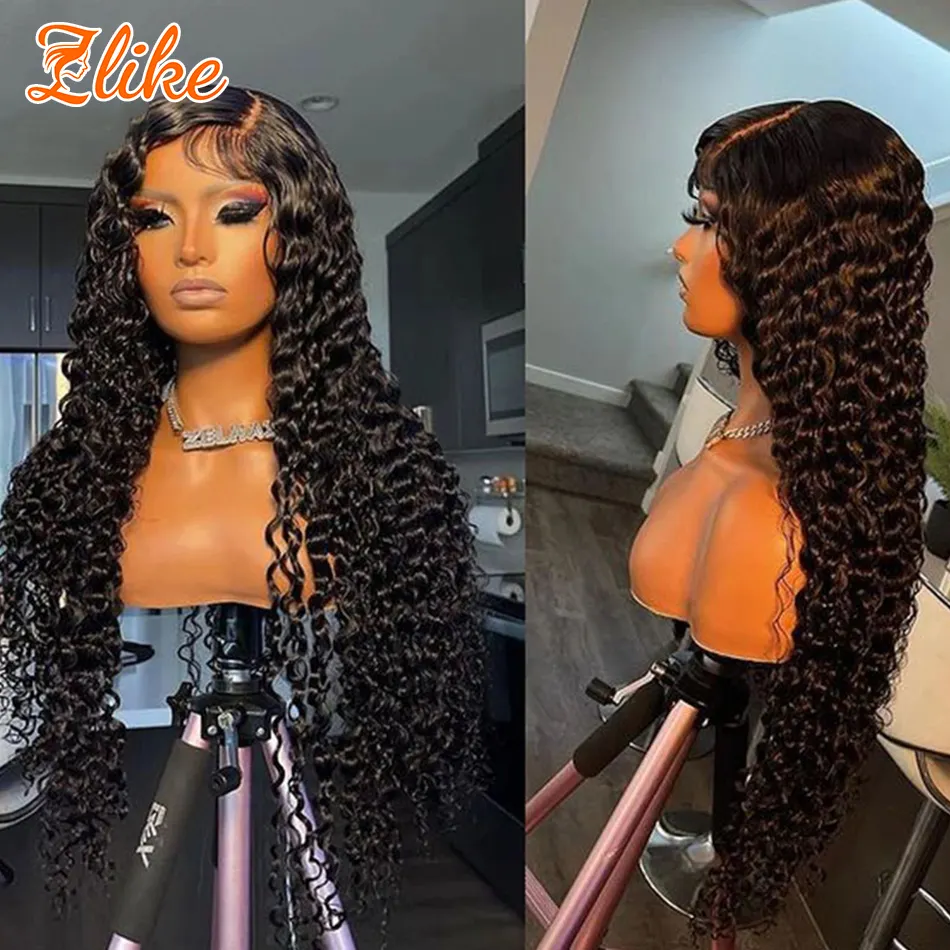 Glueless HD Lace Frontal Wigs Human Hair Raw Indian Hd Lace Wigs Virgin Cuticle Aligned Body Wave Lace Front Wig For Black Women