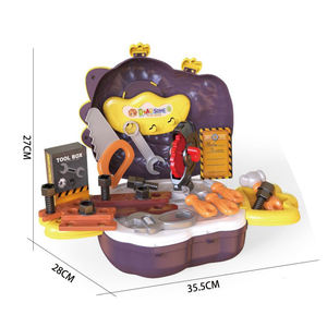 Kit de réparation de sac à bandoulière dinosaure DIY 27 pièces, jouet éducatif pour enfants, jeu de rôle d'ingénieur de maintenance, cadeau éducatif - Product Image 3