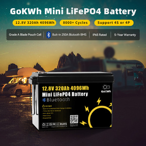 Bluetooth 320Ah 280Ah 200Ah 100Ah <span class=keywords><strong>12V</strong></span> 24V LiFePO4 Bateria <span class=keywords><strong>Solar</strong></span> LFP Pack Indoor Outdoor Energia Ion De Lítio Baterias Pack - Product Image 6