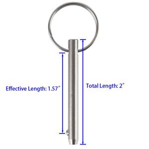 Trung Quốc Nhà cung cấp tùy chỉnh giữ pin phát hành nhanh chóng, đường kính 0.197 "(5mm), tổng chiều dài 2"(51mm), chiều dài hiệu quả 1.57 "(40mm) - Product Image 1