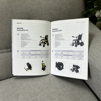 Impresión Profesional de Manuales de Producto Personalizados, Folleto de Instrucciones Plegado y Guía de Operación con Encuadernación Cosida a Caballete