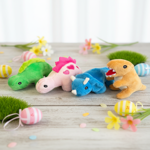 Set di Decorazioni Pasquali con Mini Dinosauri in Peluche da 5 Pollici, Stampa Digitale NYFY-1265, MOQ 5/10 - Product Image 3