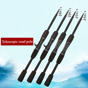 Vente en gros de canne à pêche leurre léger en fibre de carbone poignée droite rétractable portable et poignée de pistolet canne à pêche pour <span class=keywords><strong>la</strong></span> pêche - Product Image 6