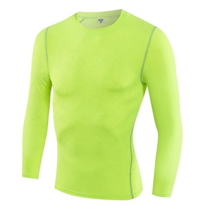 Camiseta de compresión para hombre, camisetas transpirables para correr, ropa de entrenamiento, ropa de Fitness - Product Image 4